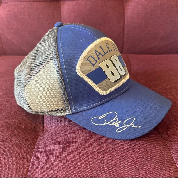 Dale JR trucker SnapBack adjustable signature tag hat. - Picture 9 of 11